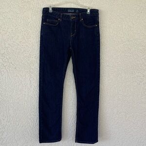 Patagonia  Deep Indigo Straight Jeans size 28